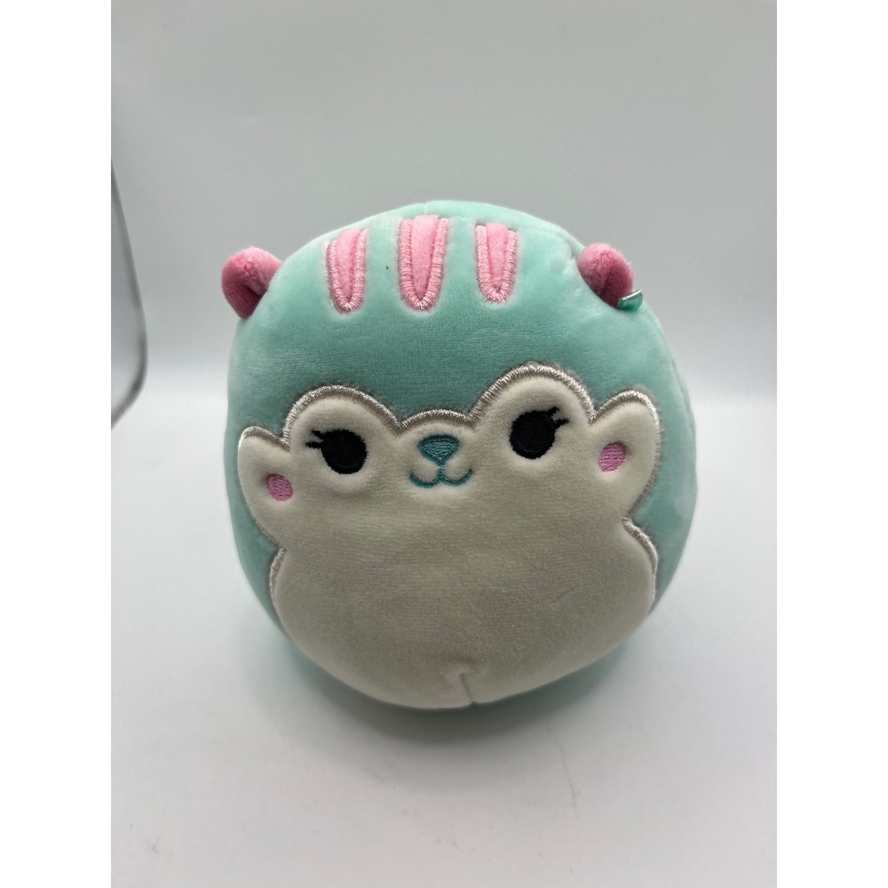 Squishmallows Aqua Blue Cat Plush Toy Small‎ Stuffed Animal For Kids
